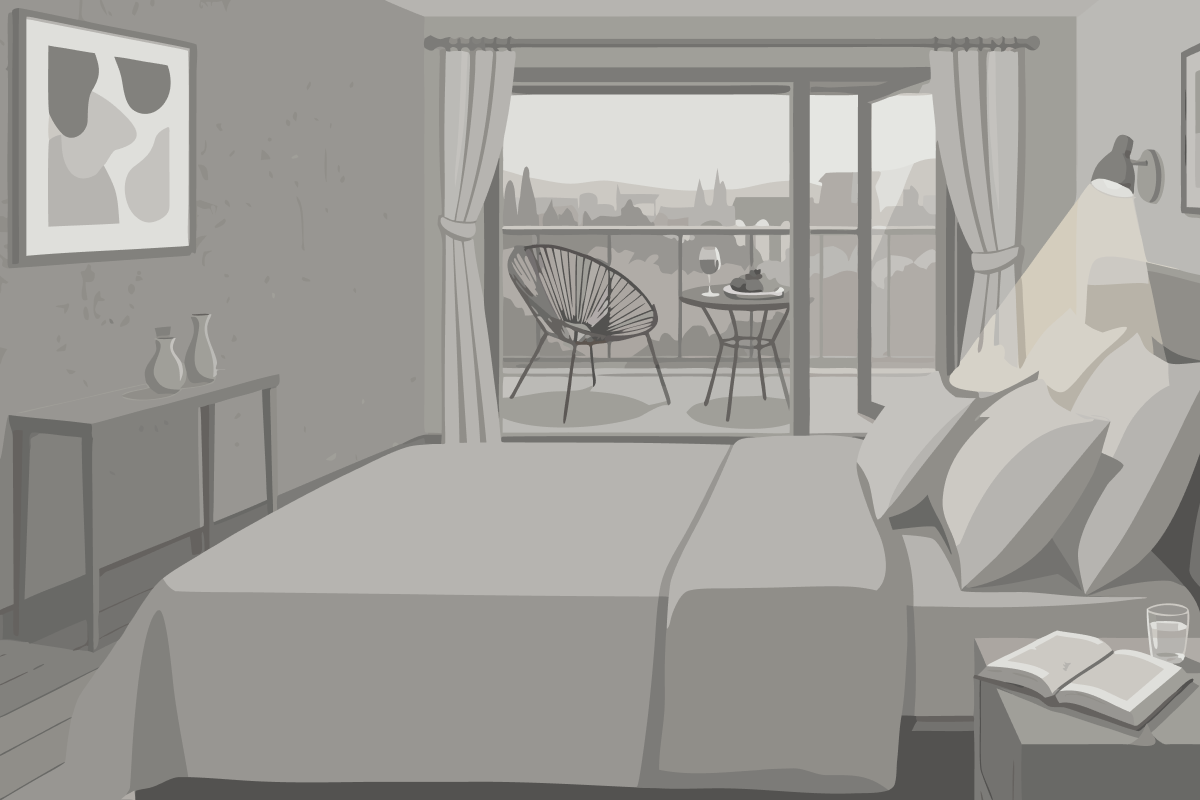 Grand Suite Double Connecting Room (Indochine Wing)
